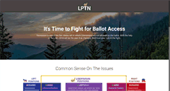 Desktop Screenshot of lptn.org